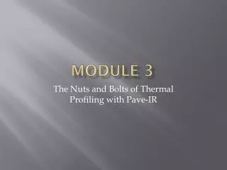 Module 3