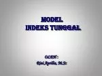 MODEL INDEKS TUNGGAL - slide 1