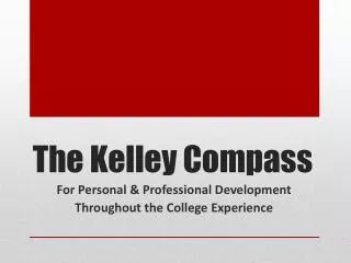 The Kelley Compass