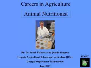 Careers in Agriculture