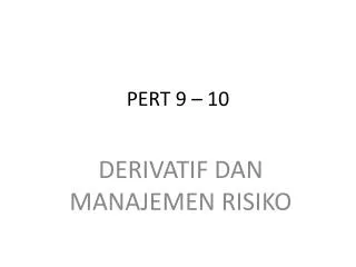 pert 9 10