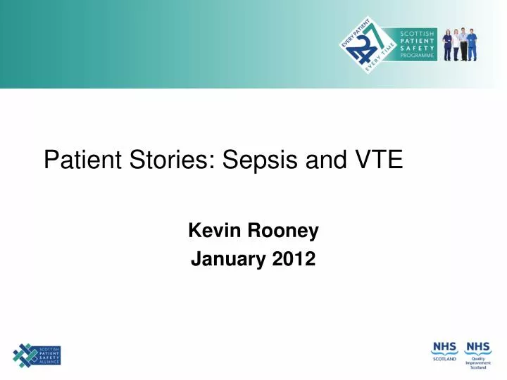 patient stories sepsis and vte