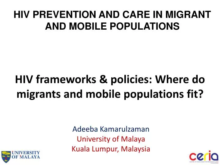 hiv frameworks policies where do migrants and mobile populations fit