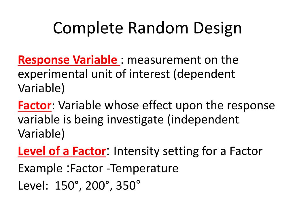Random Design Ppt PPT - Complete Random Design PowerPoint Presentation, free download ...