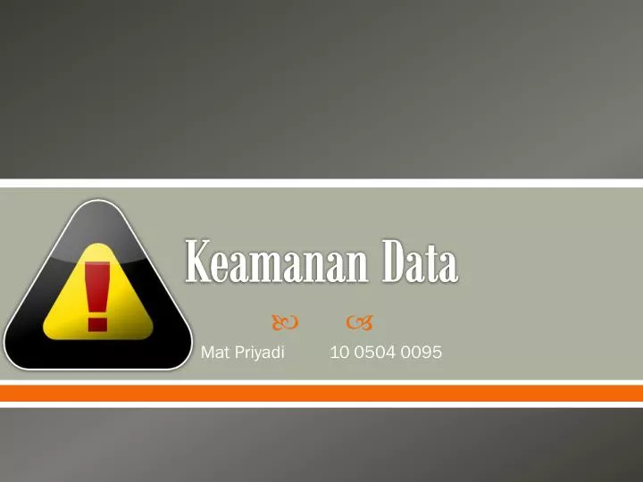 keamanan data