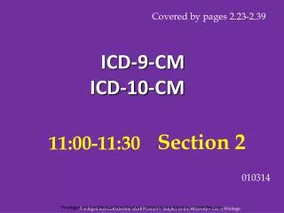 ICD-9-CM ICD-10-CM
