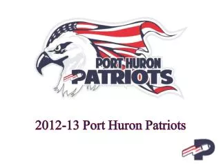 2012-13 Port Huron Patriots