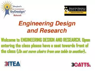 Engineering Design and Research