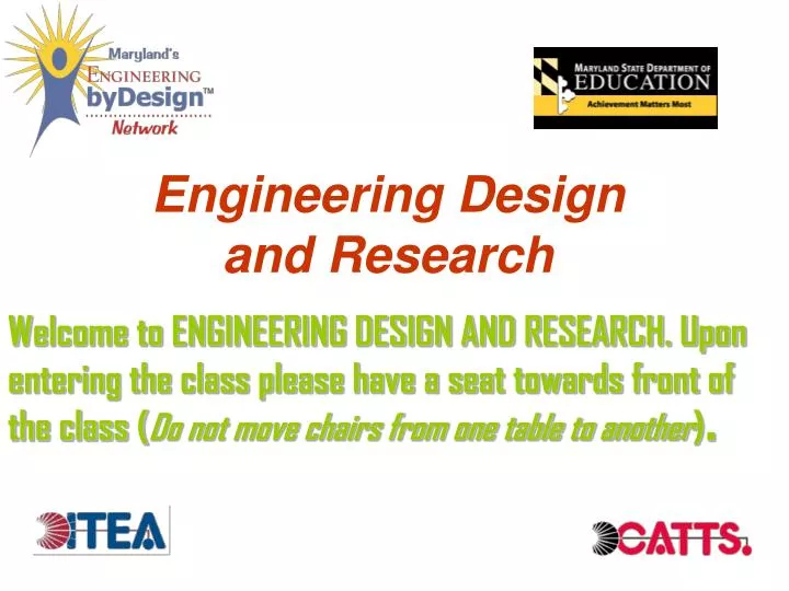 engineering design and research