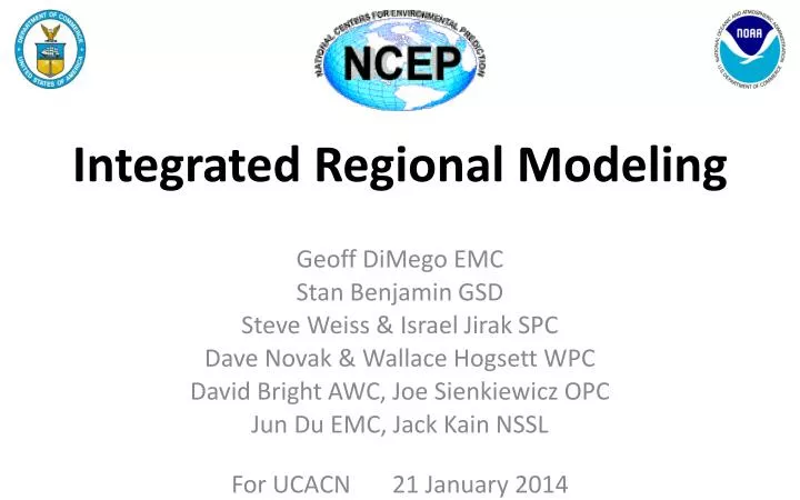 integrated regional modeling