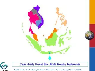 Case study forest fire: Kali Konto, Indonesia