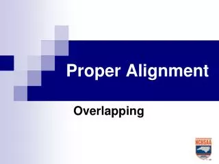 Proper Alignment