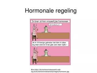hormonale regeling
