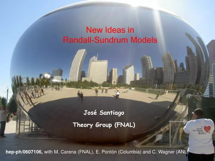 new ideas in randall sundrum models