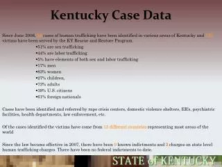 Kentucky Case Data