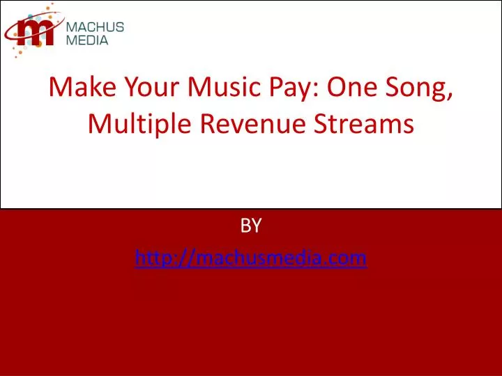 make your music pay one song multiple revenue streams