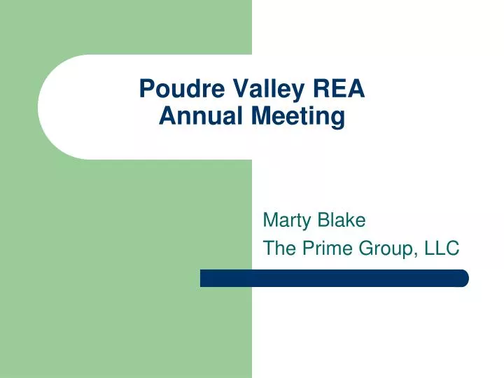 poudre valley rea annual meeting