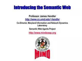 Introducing the Semantic Web