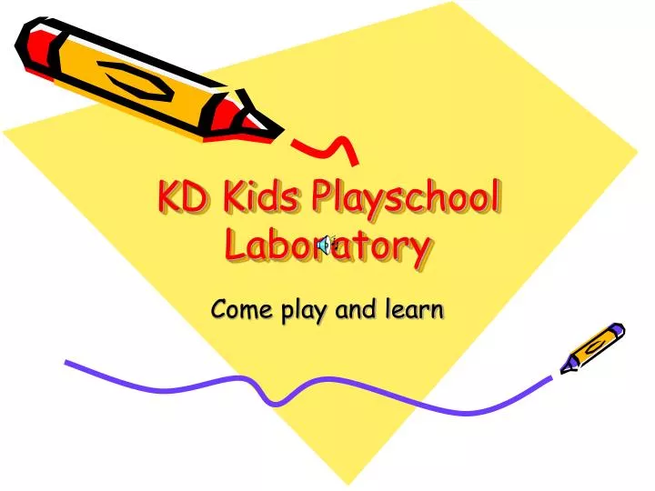 kd kids playschool laboratory