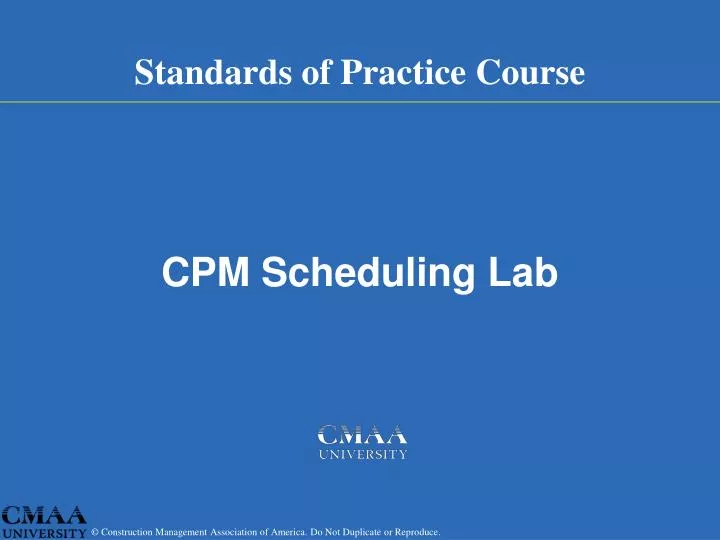 standards of practice course
