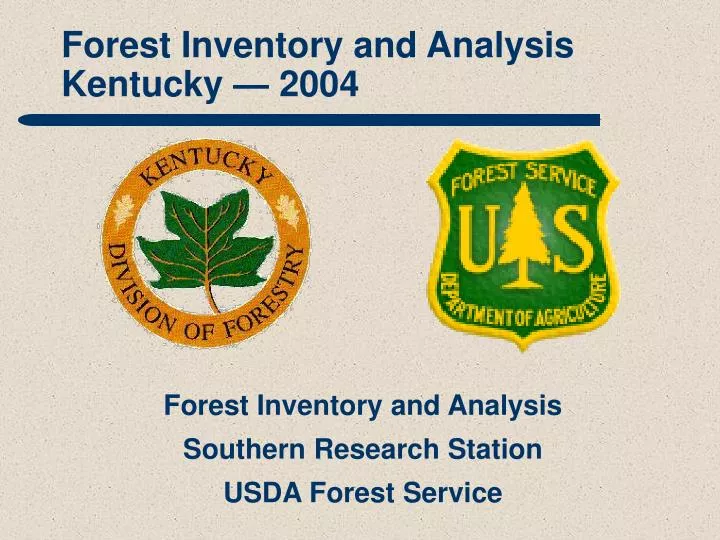 forest inventory and analysis kentucky 2004