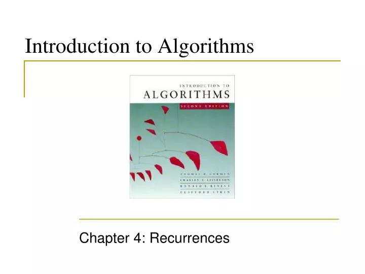 introduction to algorithms