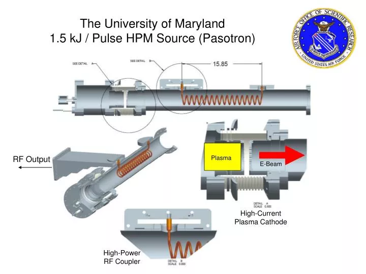 the university of maryland 1 5 kj pulse hpm source pasotron