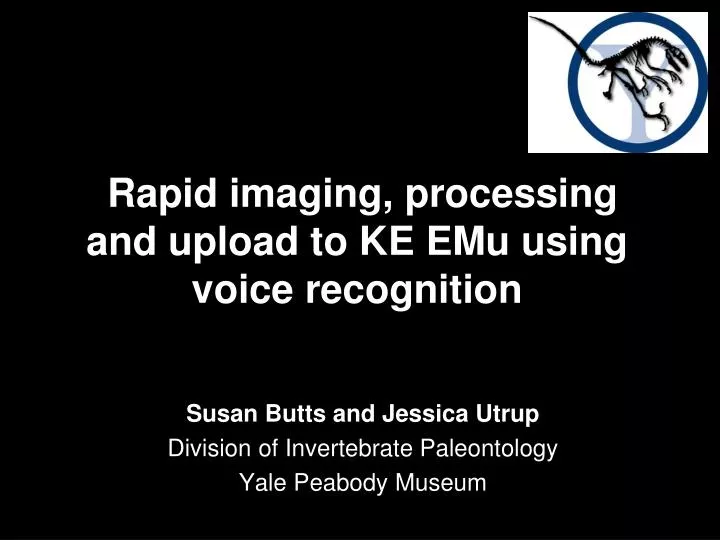 rapid imaging processing and upload to ke emu using voice recognition