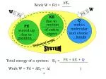 Work W = Fd = _____ - slide 1