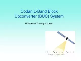 Codan L-Band Block Upconverter (BUC) System