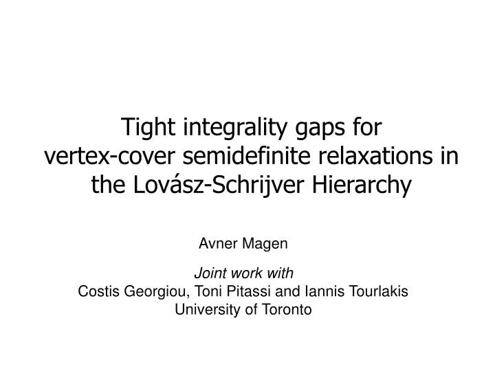 tight integrality gaps for vertex cover semidefinite relaxations in the lov sz schrijver hierarchy