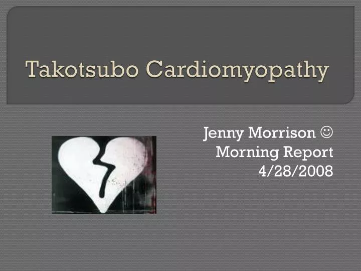 takotsubo cardiomyopathy