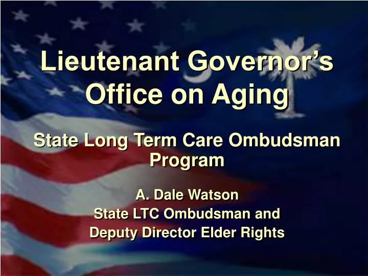 lieutenant governor s office on aging