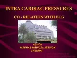 CO - RELATION WITH ECG