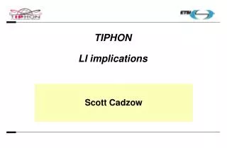 TIPHON LI implications