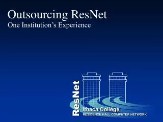 Outsourcing ResNet