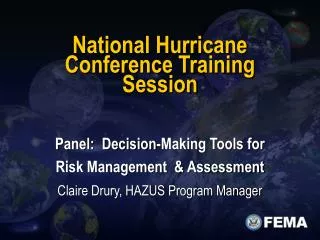 National Hurricane Conference Training Session
