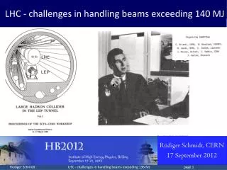 LHC - challenges in handling beams exceeding 140 MJ
