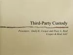 Third-Party Custody - slide 1