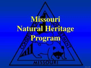 Missouri Natural Heritage Program