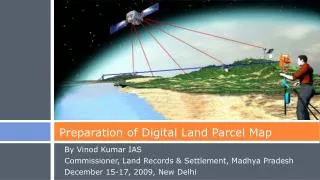 Preparation of Digital Land Parcel Map