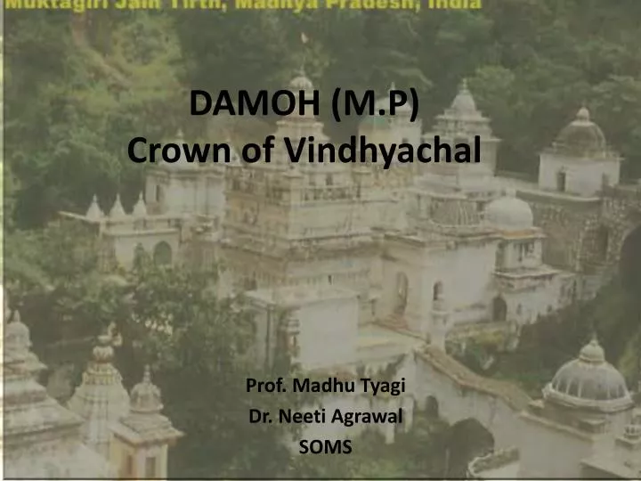 damoh m p crown of vindhyachal