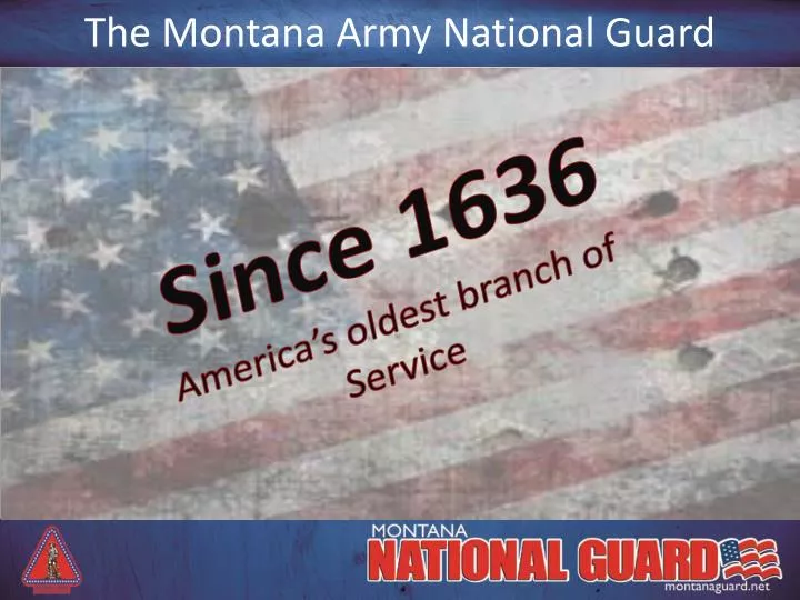 the montana army national guard