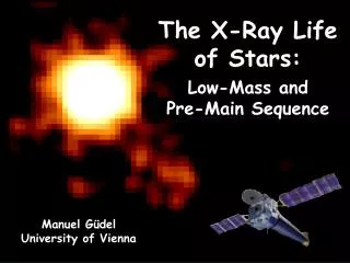 The X-Ray Life of Stars: Low-Mass and Pre-Main Sequence