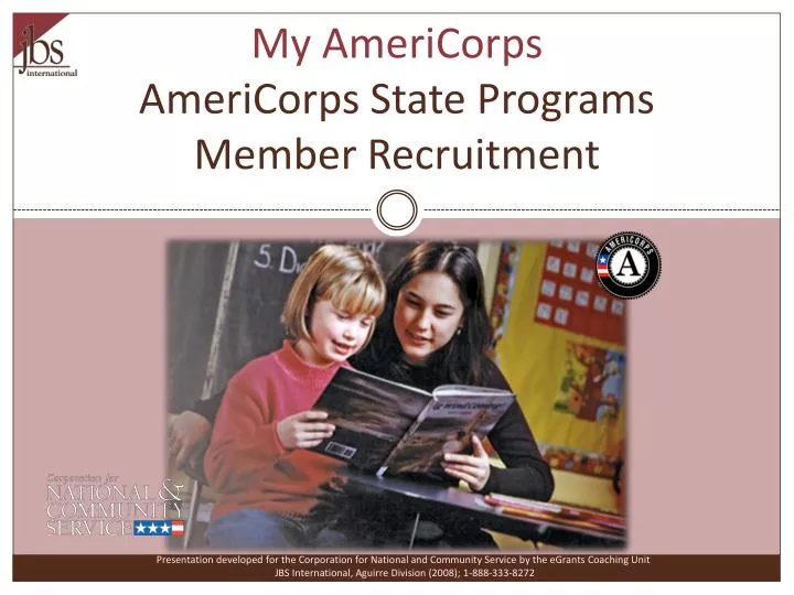 my americorps americorps state programs member recruitment