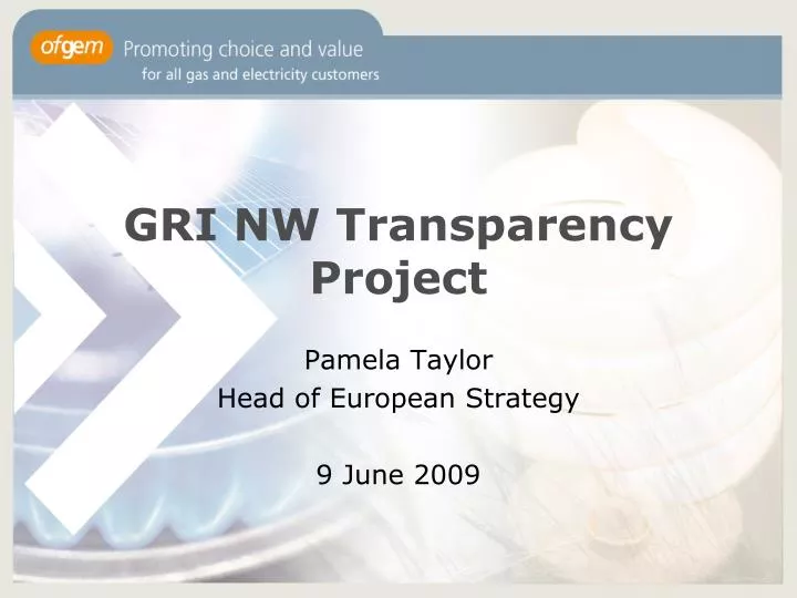 gri nw transparency project