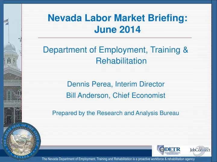 nevada labor market briefing june 2014