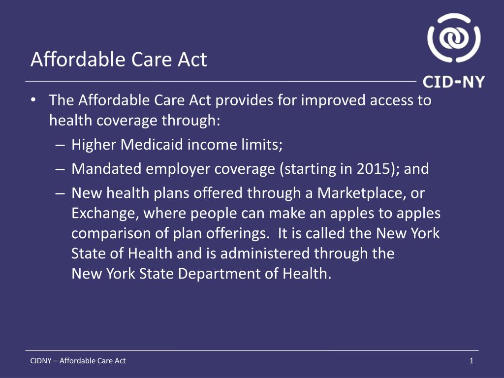 PPT - Affordable Care Act PowerPoint Presentation, free download - ID ...