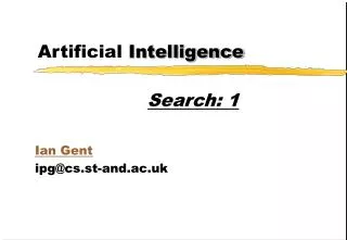 Artificial Intelligence