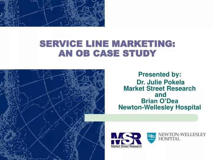 service line marketing an ob case study